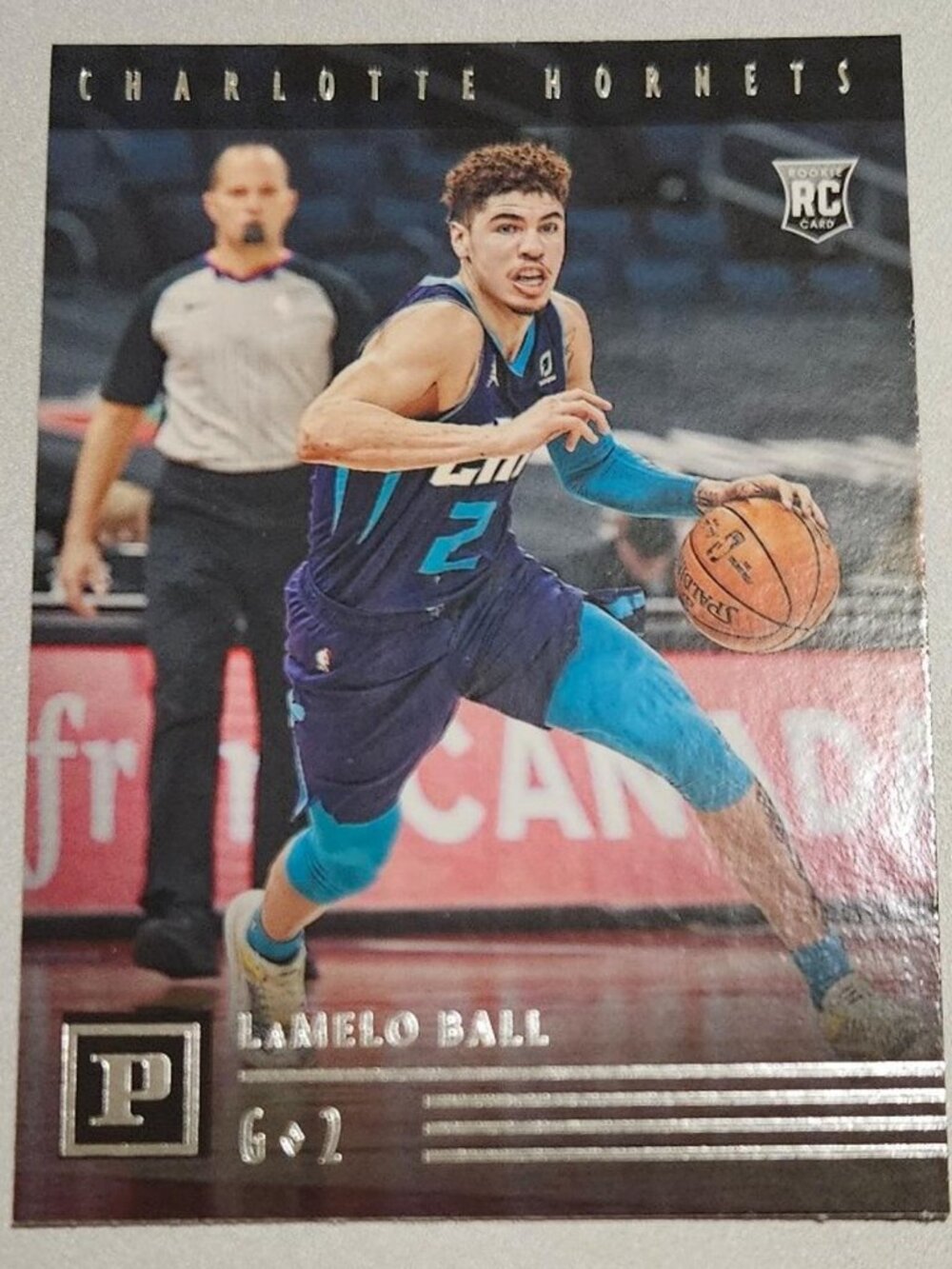 2020-21 Panini Chronicles Panini LaMelo Ball RC Charlotte Hornets #102 Mint